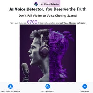 AI Voice Detector tool