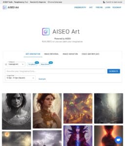 AISEO art image generator