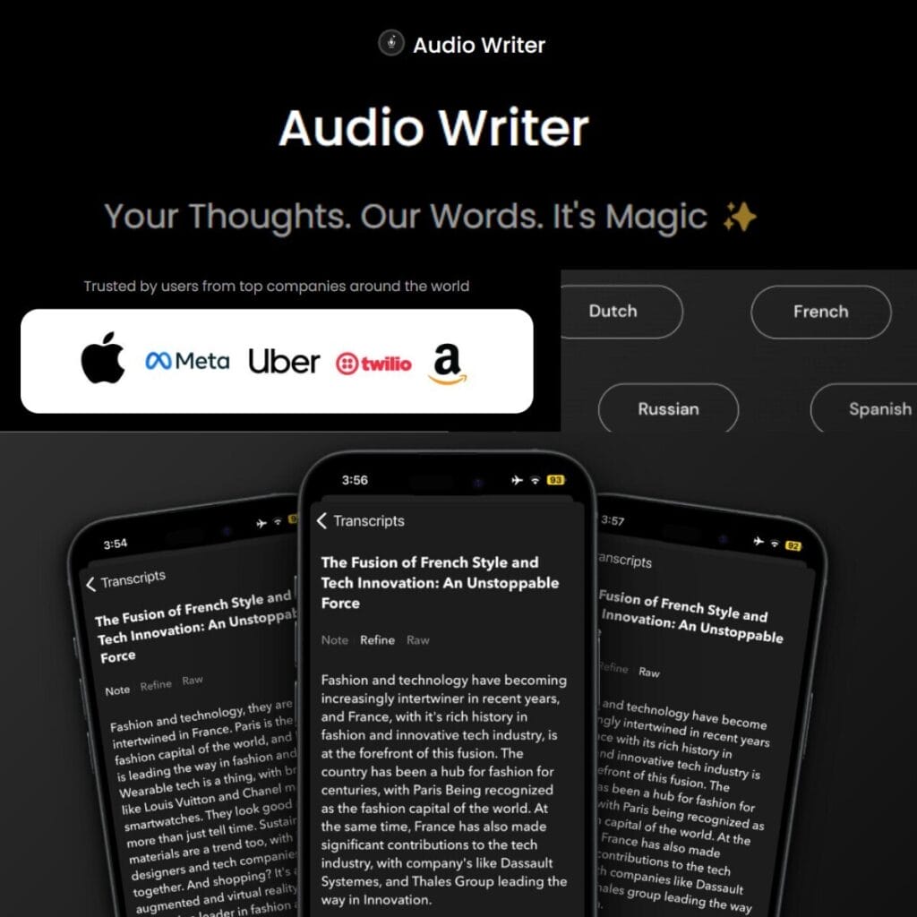 Audio writer Featured Image