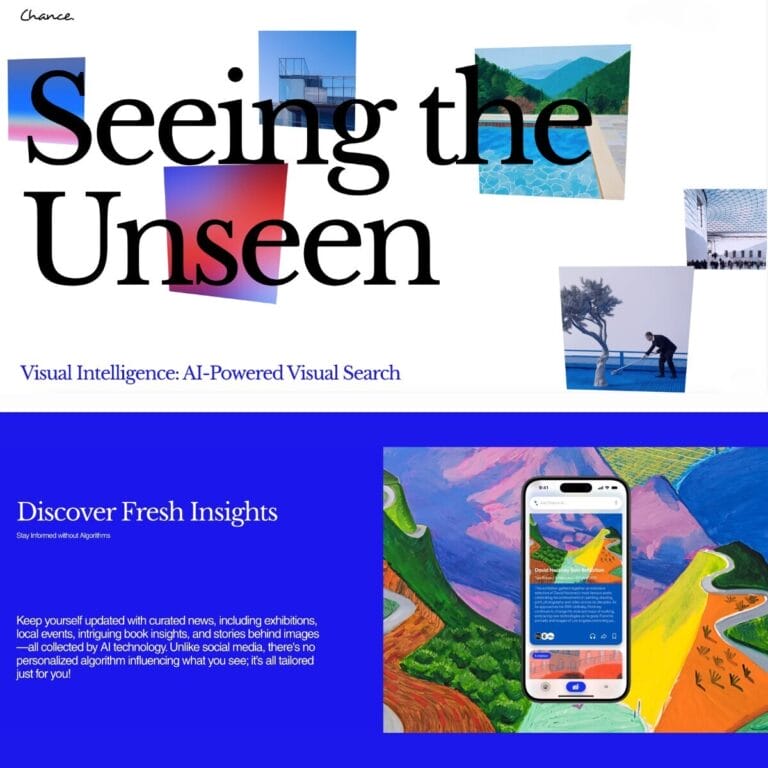 Chance AI: An AI app for object recognition and insights in art, travel, and food. Thumbnail Image