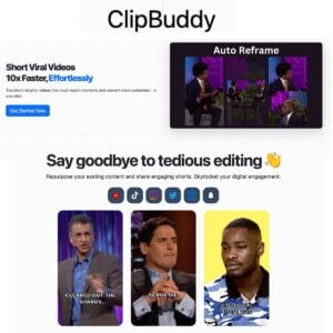 ClipBuddy AI viral video clip maker