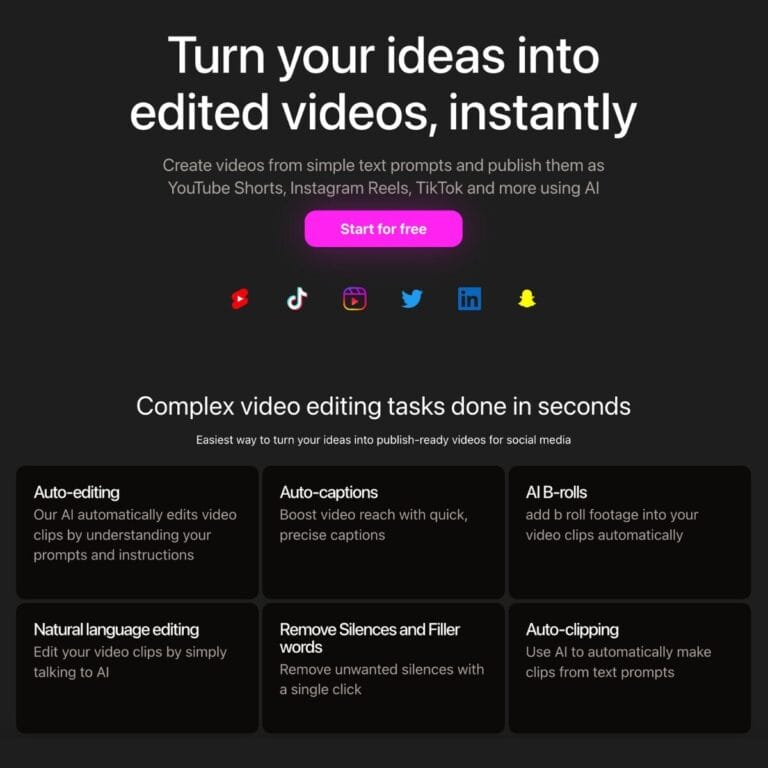 Cliptalk quickly turns scripts into ready-to-publish videos with automated edits, captions, and B-roll for social media. Thumbnail Image