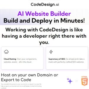 CodeDesign AI Website Builder