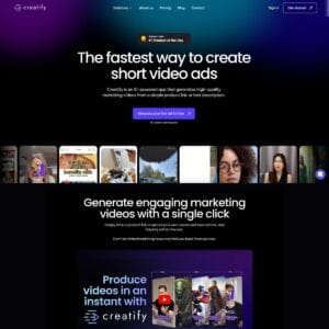 Creatify fast video ad tool