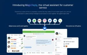 Crisp MagicReply AI virtual assistant