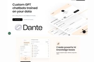 Dante custom GPT chatbots