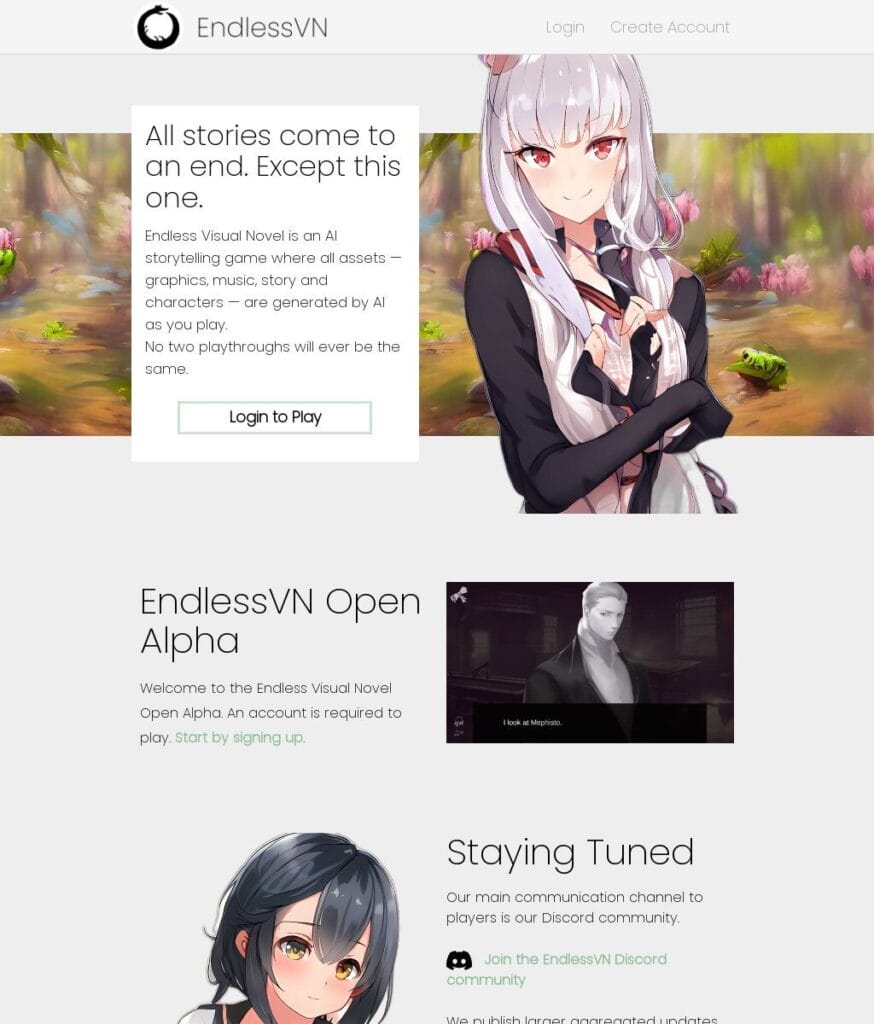 Endless VN Featured Image