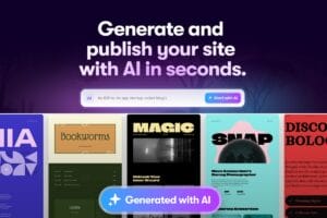 Framer generate publish website with AI