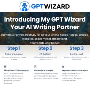 GPTWizard AI Writing Tool