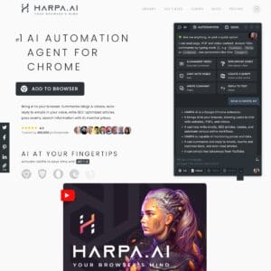 Harpa AI browser extension Chrome AI tool