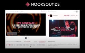 HookSounds AI studio for soundtracks