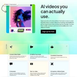 Hypernatural ai video generator