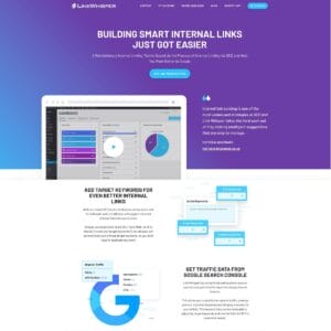 LInk Whisper AI internal links tool for SEO