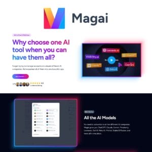 Magai AI all in one tool