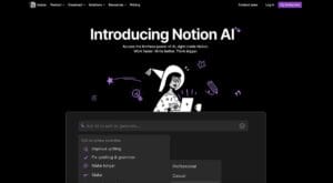 Notion AI productivity tool