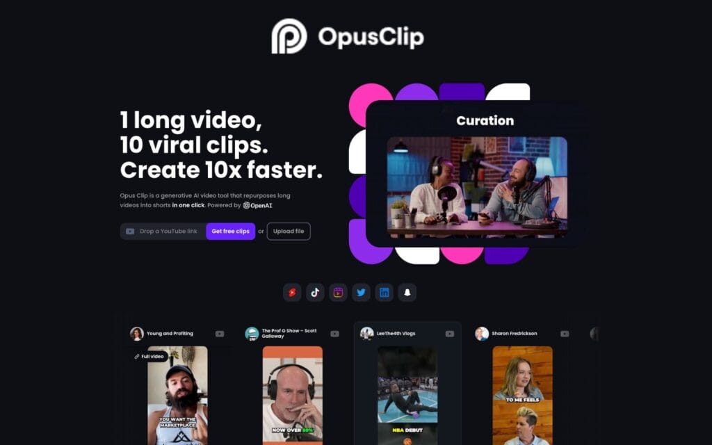 OpusClip Featured Image