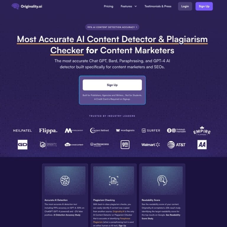 AI Content Detector and Plagiarism Checker - Assess if your content is AI-generated and check for plagiarism across websites. Thumbnail Image