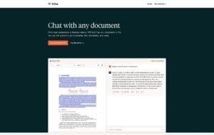 PDF ai chat with any document