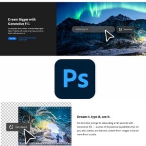 Photoshop generative fill tool