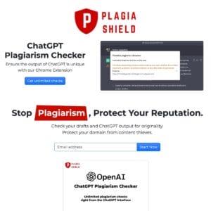 Plagiashield chatgpt plagiarism checker