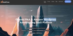 RankPress AI Autoblogging platform