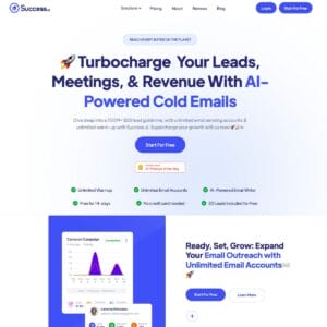 Success AI email outreach productivity tool