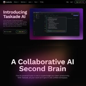 Taskade AI task management and AI workflows