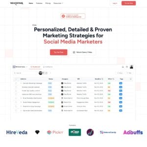 Waxwing digital marketing ai tools