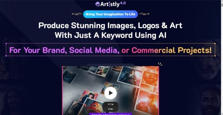 Create stunning visuals effortlessly with Artistly AI Thumbnail Image
