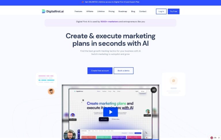 Quickly develop and implement marketing plans with 500+ strategies and tools for funnel management, dashboards, content generation, and planning. Thumbnail Image