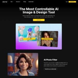 dzine ai image design platform