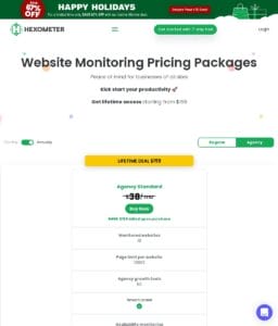 hexometer AI website monitoring sidekick