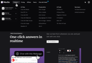 merlin ai ask ai to research, write, summarize in 00870