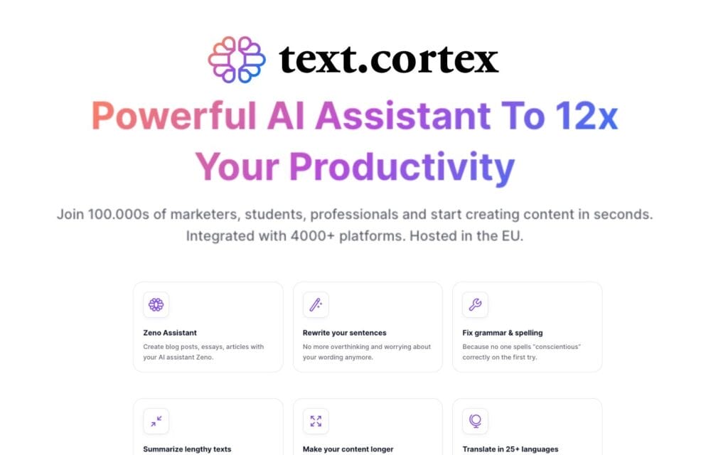 Text Cortex Featured Image