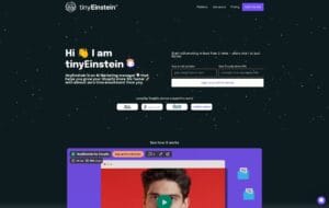 tinyEinstein email marketing AI for Shopify