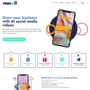veeroll AI social media videos